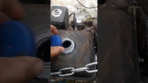 Крышка бака мотоблока  переделка