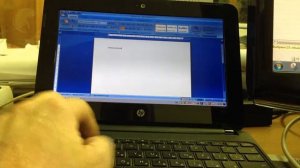 Нетбук HP Compaq Mini 110 3102er - работа в Microsoft Office