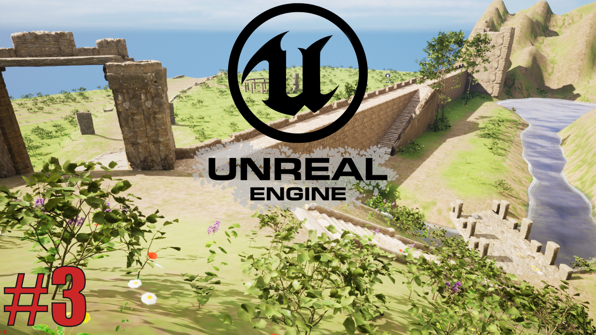 Unreal engine 5 Создание локации с нуля, Анреал энджин производство карты #3