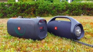 JBL Partybox ON-THE-GO + JBL Boombox 2 - Bass test
