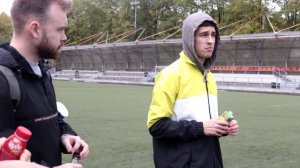 БЕКСТЕЙДЖ СО СЪЁМОК С ЖИВОЙ ФУТБОЛ!!! Они РЕАЛЬНО так бьют?!