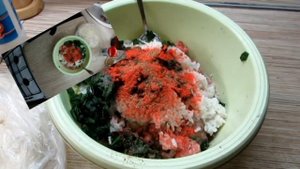 Пирожки с фаршем и рисом
