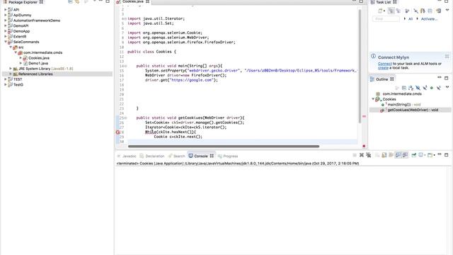 Working With Cookies in Selenium | Cookies using Selenium Java Webdriver |Selenium Commands