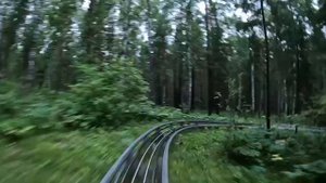 Аттракцион "Родельбан" в Фанпарке "Бобровый лог" (Россия, г.Красноярск)