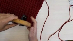 Сумка кроссбоди с деревянными боковинами