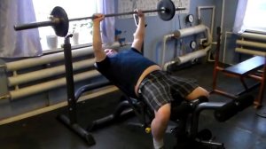 Жим лёжа 40 кг на 10(Bench press)