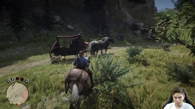 Red Dead Redemption 2 - ЛОШАДИ ГРАБЕЖИ И ОХОТА | НАРЕЗКА смотреть онлайн