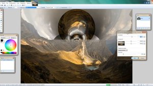 Paint.net "Эффекты искажения"