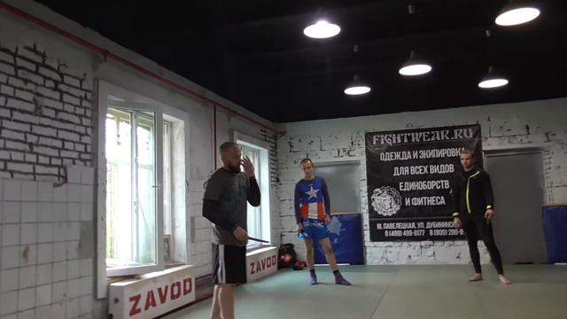 Тренировка от 29 сентября по прикладной техники, работа ножом. смотреть онлайн