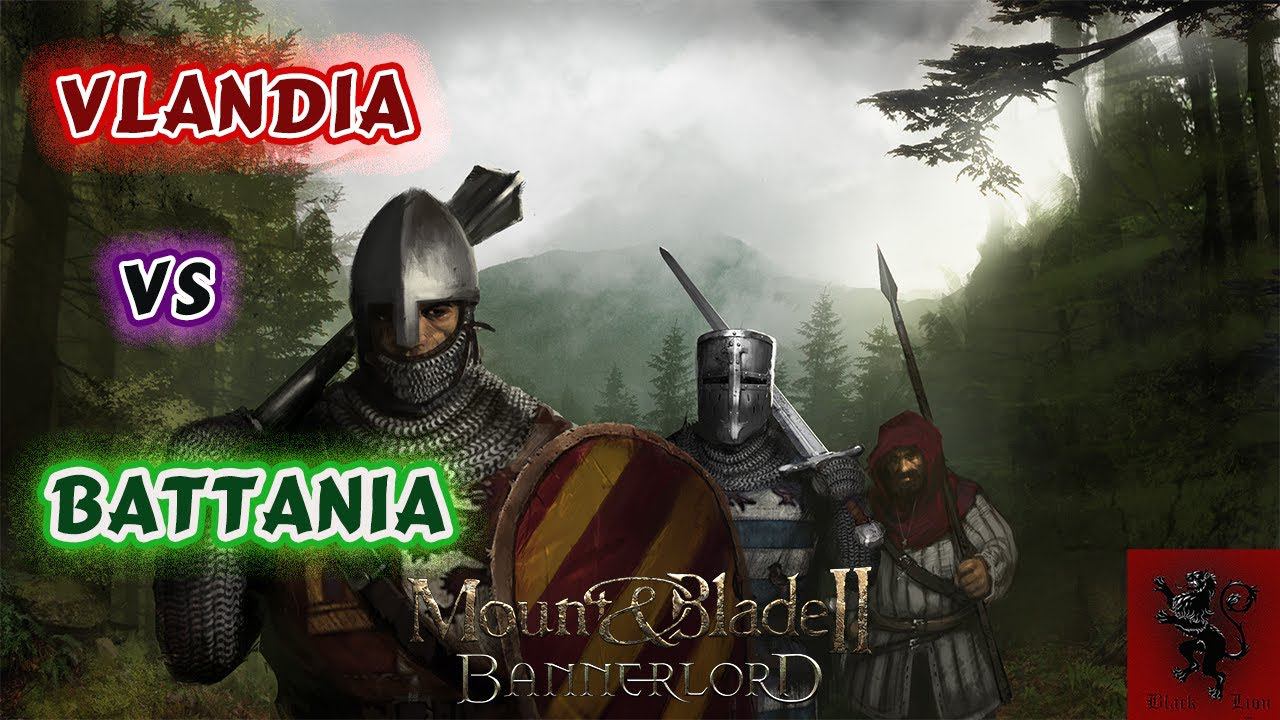 Mount and Blade 2 Bannerlord Vlandia vs Battania captain mode easy win 125 frags and 33 deaths смотреть онлайн