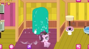 Растим Флаттершай My litlle pony  в мультике для детей