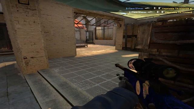 CS:GO - Как надо простреливать апартаменты на Б смотреть онлайн