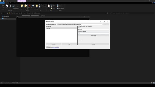 Blender Render: Making Command Line Rendering on Windows Easy