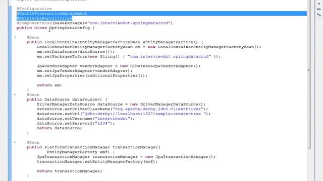 SPRING DATA JPA HELLO WORLD смотреть онлайн