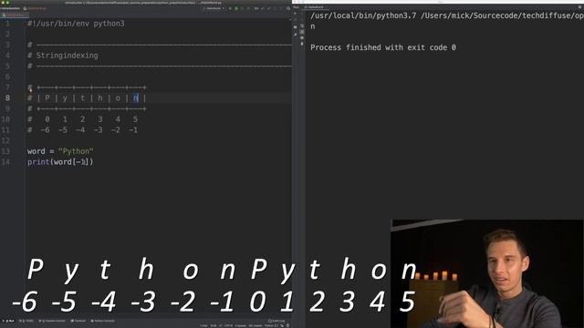 Learn Programming – MYSTERY of String INDEXING in Python SOLVED!