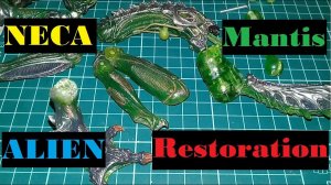 Repair Video! A How To Restore 2016 Neca Mantis Alien Tutorial. Watch now!