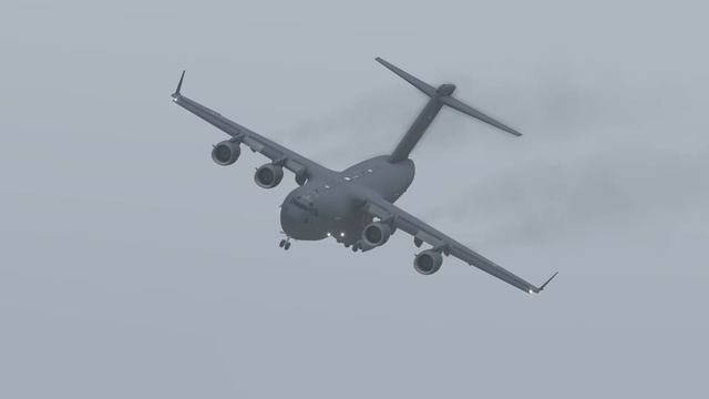 Military Aircraft C-17 Crash Upside Down Due To Horrible Hurricane | X-Plane 11 смотреть онлайн