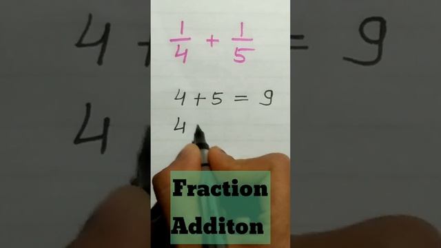 Fraction Addition in few seconds | Easy & Unique trick | Solution4u | смотреть онлайн