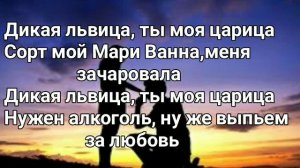 ALEX&"RUS-ДИКАЯ львица Текст