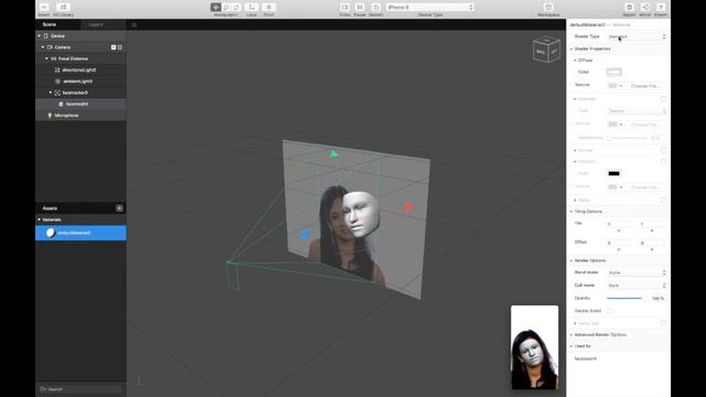 Как сделать ретушь лица для маски в Instagram смотреть онлайн