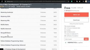 FREE Web Development online course with Certificate | Udemy | 2020