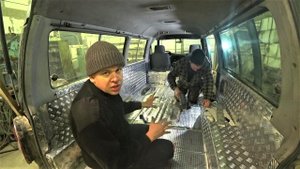 Новый салон в старый грузовой микроавтобус