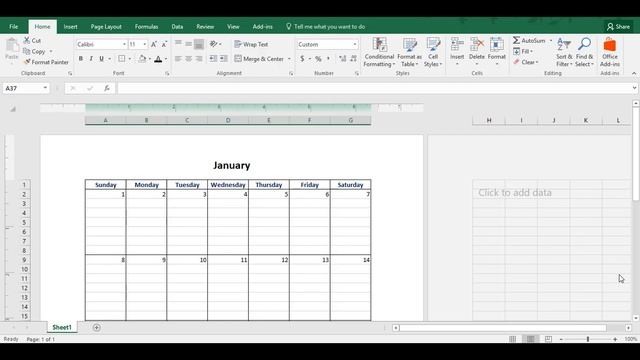 How to Format a Calendar in Excel - Tutorial ?