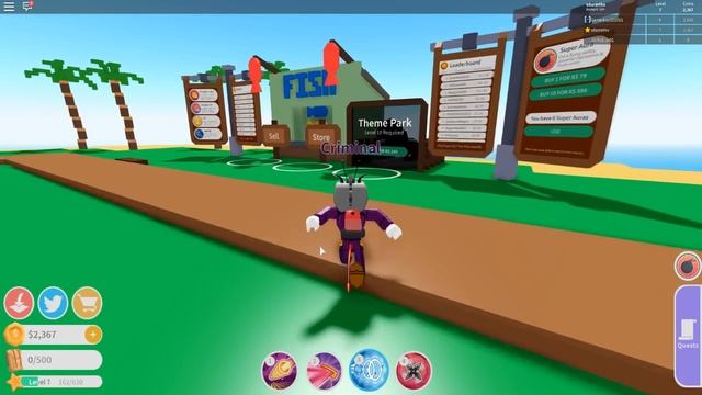 Roblox Supervillain Simulator смотреть онлайн