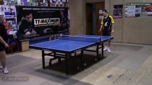 Короткий тест: атака слева короткими шипами DHS 652 на BUTTERFLY Gionis Carbon All+