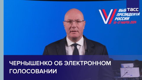 Чернышенко об электронном голосовании