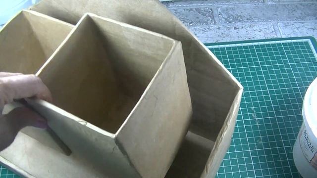 Переделка Картонных Коробок .  Идея для дома .  Картонные коробки .