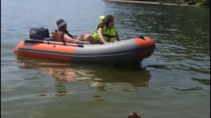 Аквилон СВ-320 + YAMAHA 9.9(15) тесты резвости 1-2 человека | Евгений Столев | 2022г