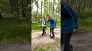 Эндуро, квадроцикл, моноколесо. Поездка по лесам.