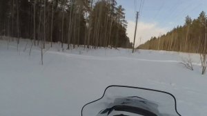 Покатушки на снегоходе BRP ski-doo skandic swt- V800