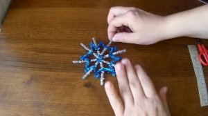 СНЕЖИНКИ из синельной проволоки\Снежинки на новый год\Снежинки за 5 минут\проволока из FIX-PRICE\DI