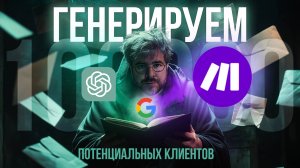 Генерация 1000 лидов без вложений: ChatGPT и Make.com для любого бизнеса