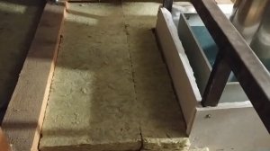 Как я утепляю перекрытие в бани.