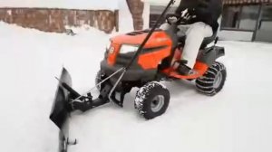 Круглогодичное использование садовых тракторов Husqvarna - Садовые Механизмы