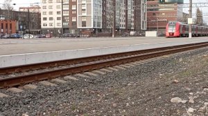 Электропоезд! ЭС2Г с сообщением Калининград Светлогорск.