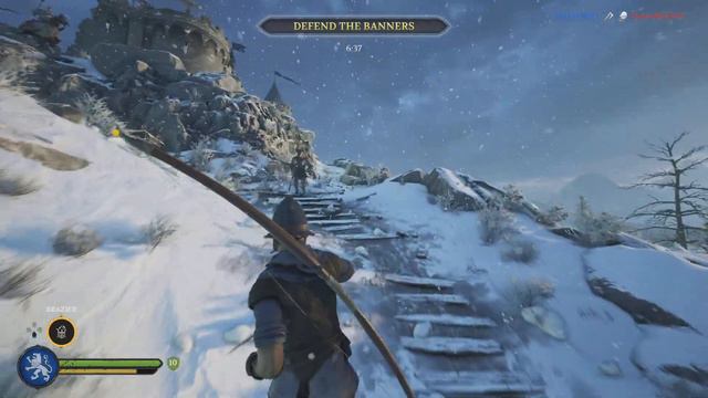 Chivalry 2- Archer defense on NEW map with King Argon II VICTORY смотреть онлайн