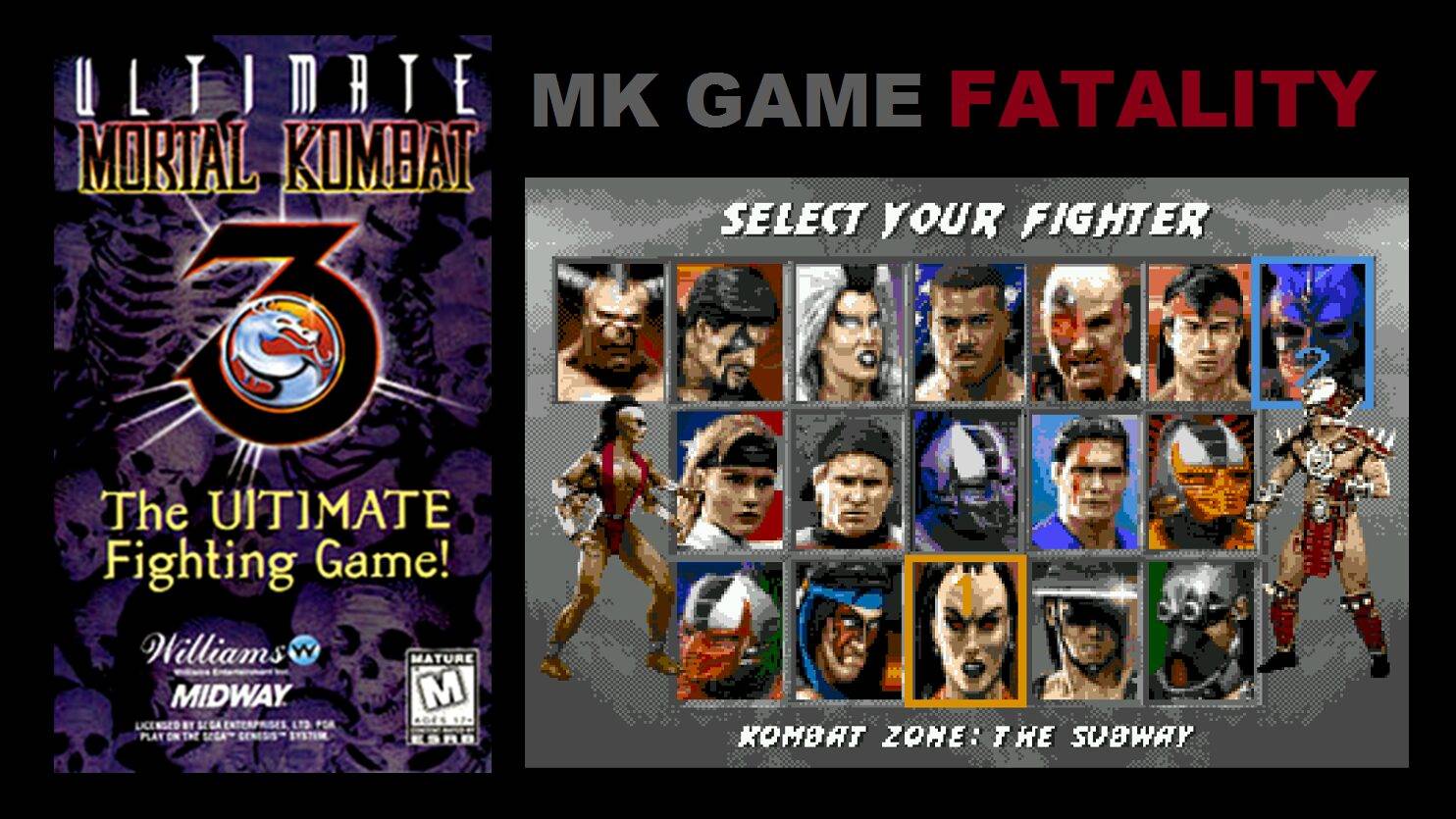 Mortal Kombat 3 Ultimate - Fatality ( Видео Клип )