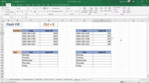 Microsoft Excel - Flash Fill