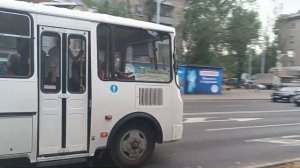 Автобус ПАЗ-32054 2016 [борт. 181] маршрут 135 (о243ат | 181 rus) | г. Луганск