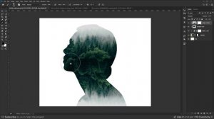 Double exposure editing in Photoshop | Photoshop Tutorial