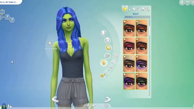 The Sims 4 Create a Sim Tutorial - Creating Hybrid Sims Using Genetics смотреть онлайн