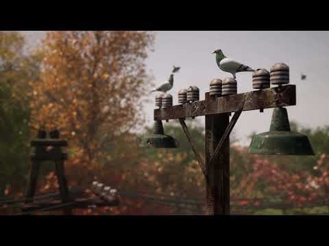 Twinmotion Community Edition 2023.2. Станция ОСЕНЬ. 4к. смотреть онлайн