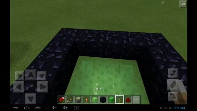 Механизмы в майнкрафт. Батут без командных блоков смотреть онлайн