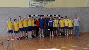 Мастер-класс Дмитрия Ковалева по гандболу