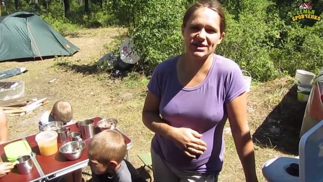 Отдых на Байкале 2017г. - Энхалук. 1 день 1ч. Обживаемся, на пляже. (07.17г.) Семья Бровченко.