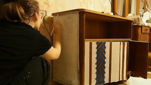 Переделка советской мебели СВОИМИ РУКАМИ * Новая жизнь старой мебели